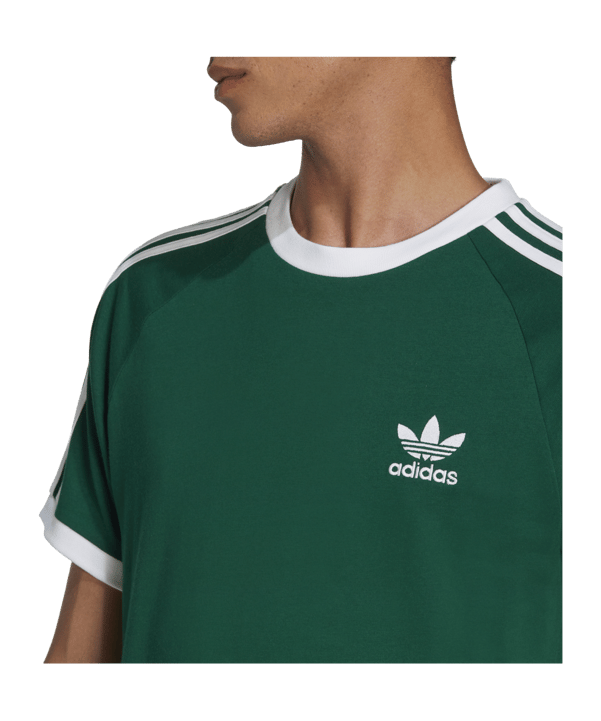 adidas Originals Adicolor Classics 3-Stripes Tee Green - gruen