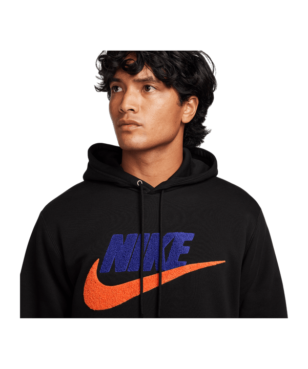 Nike Club Sweatshirt Schwarz F010 - schwarz