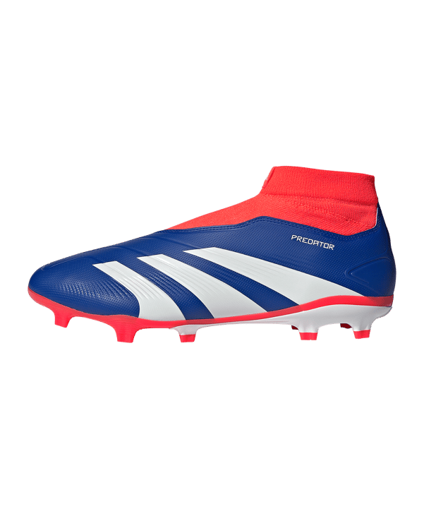 adidas Predator League LL FG Advancement Blau Weiss - blau