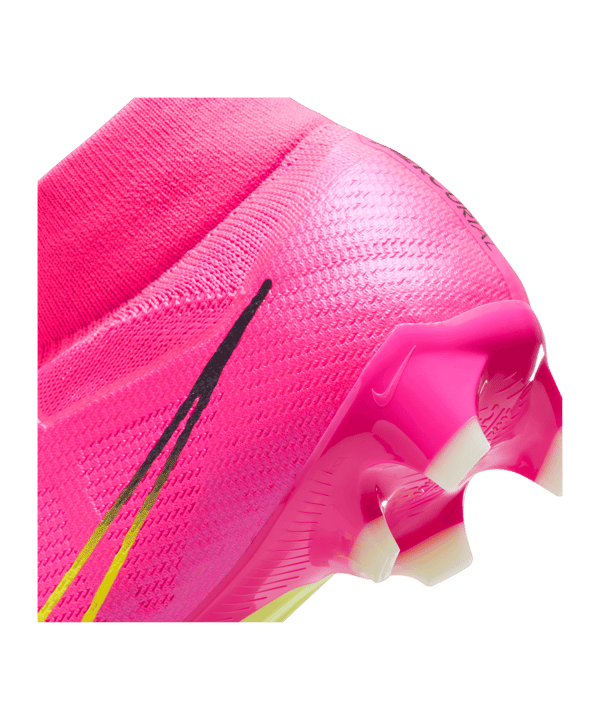 Nike Air Zoom Mercurial Superfly IX Pro FG Luminous Pink Gelb F605 - rosa