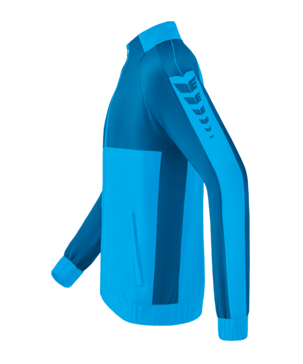 Erima SIX WINGS Präsentationsjacke Blau - blau