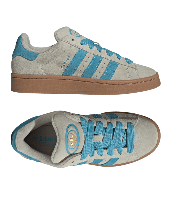 adidas Originals Campus 00s Damen Beige Blau - beige