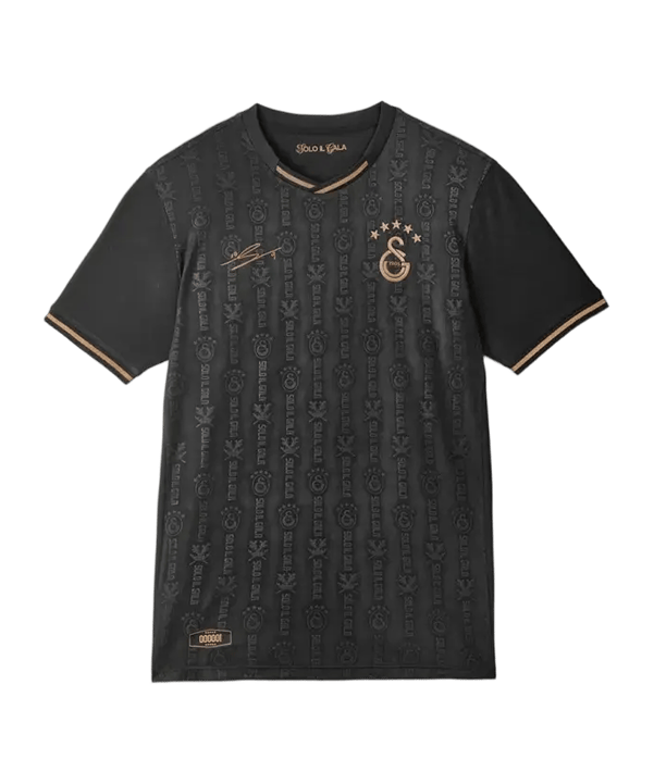 Galatasaray Istanbul Osimhen Trikot Set Schwarz