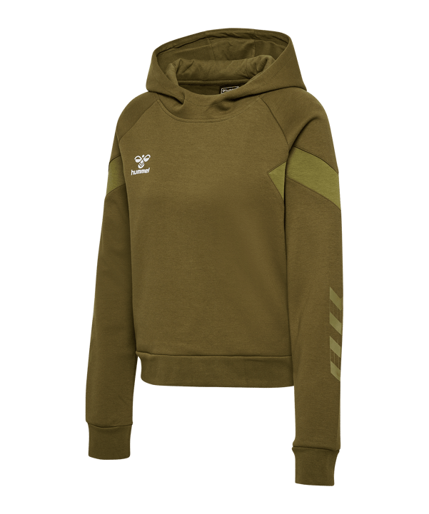 Hummel TRAVEL Hoody Damen Grün F6599 - gruen