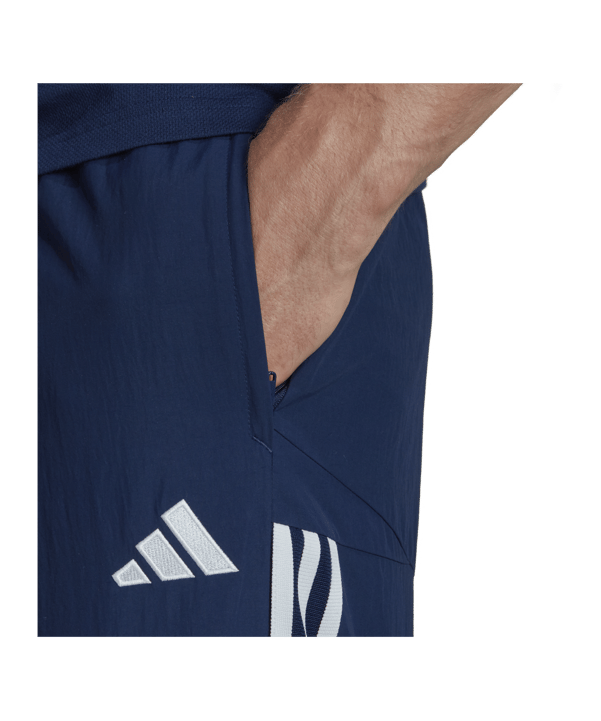 adidas Tiro 23 Competition Short Blau - dunkelblau