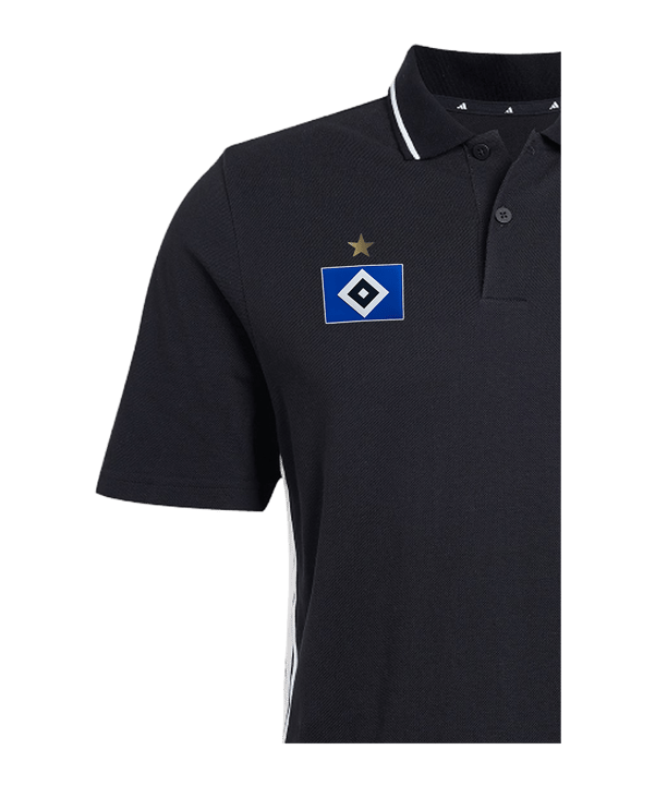 adidas Hamburger SV Polo Schwarz - schwarz