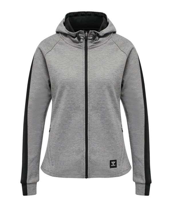 Hummel hmlESSI Kapuzenjacke Damen Grau F2006 - grau
