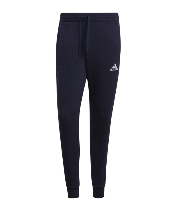 adidas Essentials Fleece Fitted 3-Stripes Pants Blue - blau