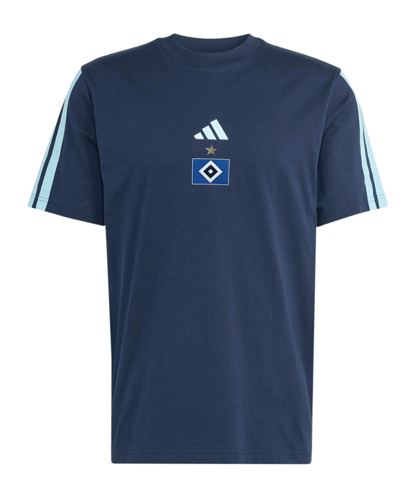 adidas Hamburger SV T-Shirt Blau