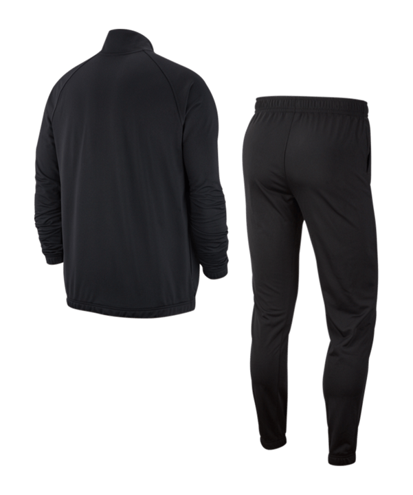 Nike Freizeitanzug Schwarz Weiss F011 - schwarz