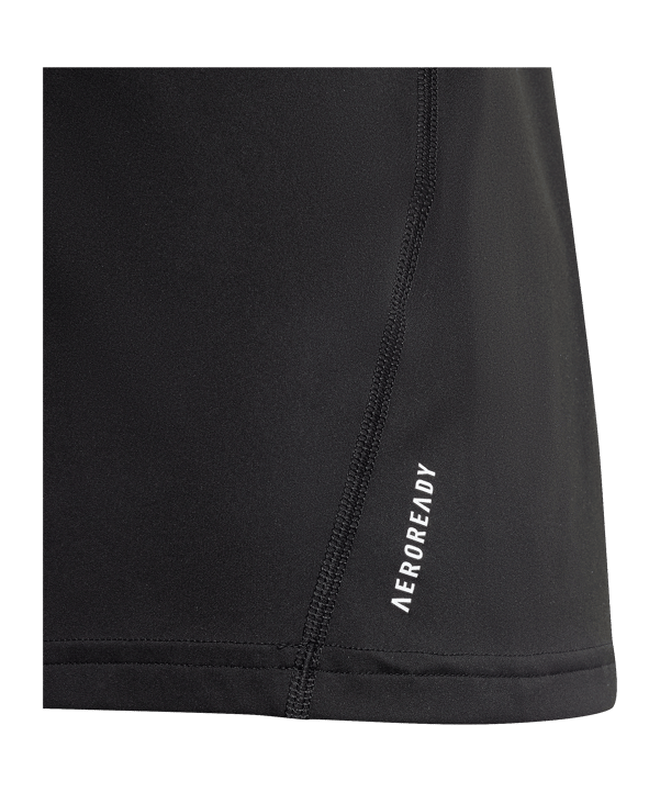 adidas Team Hemd Kids Schwarz - schwarz