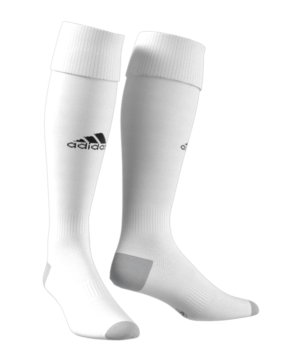 adidas Milano 16 Stutzenstrumpf Weiss Schwarz - weiss