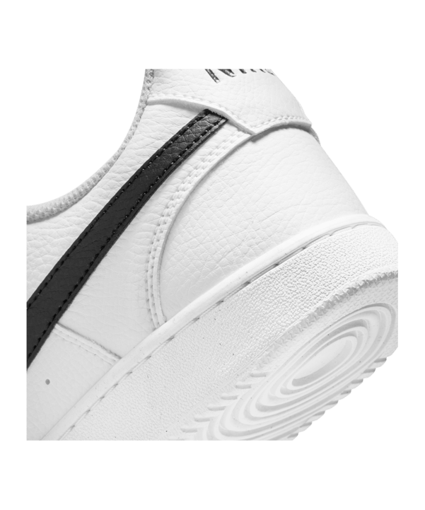 Nike Court Vision Low Weiss Schwarz F101 - weiss