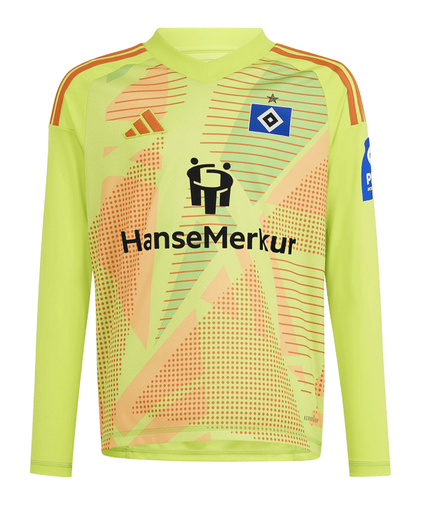 adidas Hamburger SV TW-Trikot 2024/2025 Kids Gelb - gelb