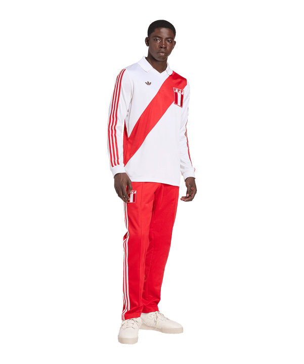 adidas Peru Trainingshose Rot - rot