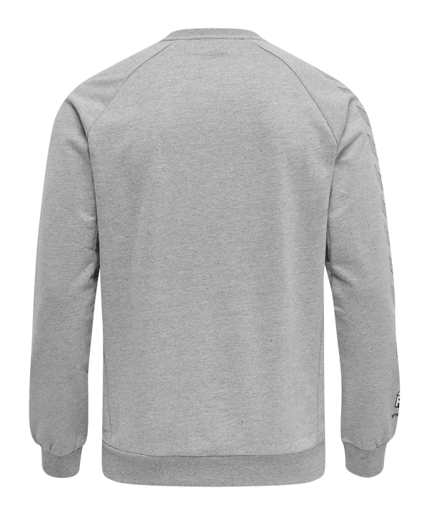 Hummel hmlMOVE Grid Cotton Sweatshirt Grau F2006 - grau