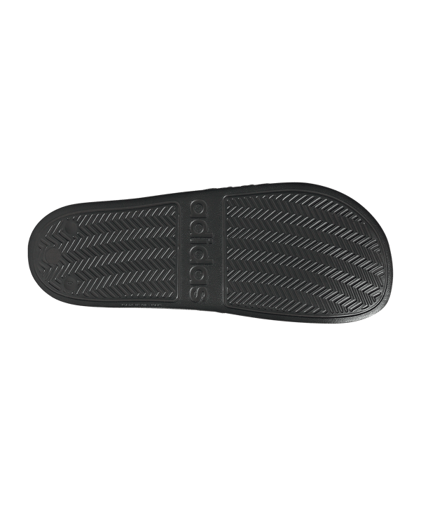 adidas Adilette Shower Badelatsche Grün Grau - gruen