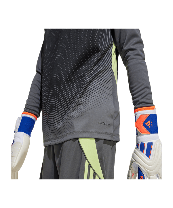 adidas Tiro 25 Competition Torwarttrikot Kids Grau - grau
