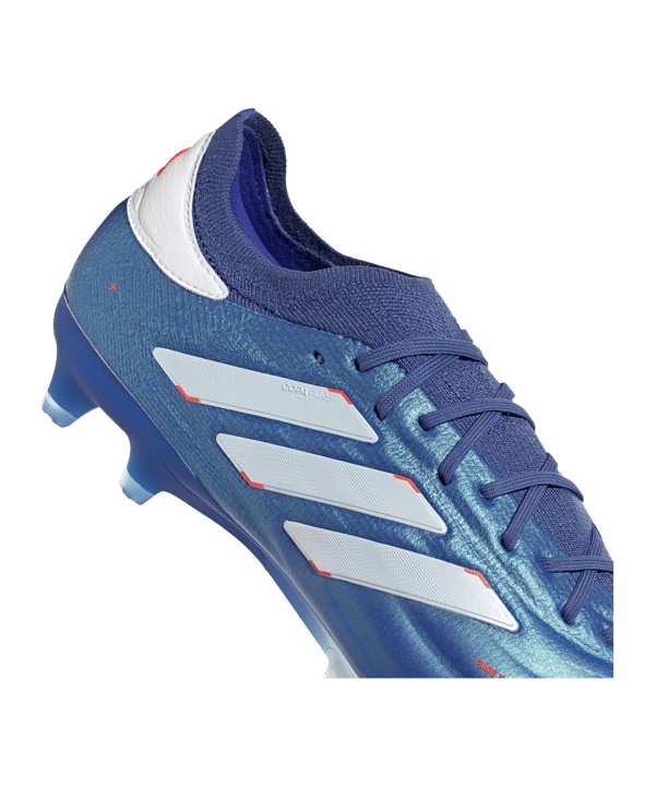 adidas COPA Pure 2+ FG Marinerush Blau Weiss Orange - blau