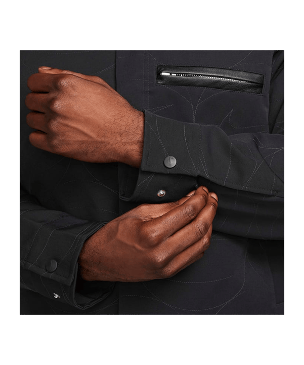 Nike Naos Woven Jacke Schwarz F010 - schwarz