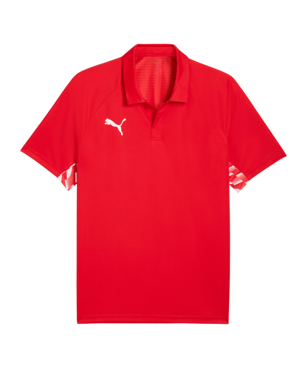 PUMA teamLIGA26 Sideline Polo Rot F01 - rot