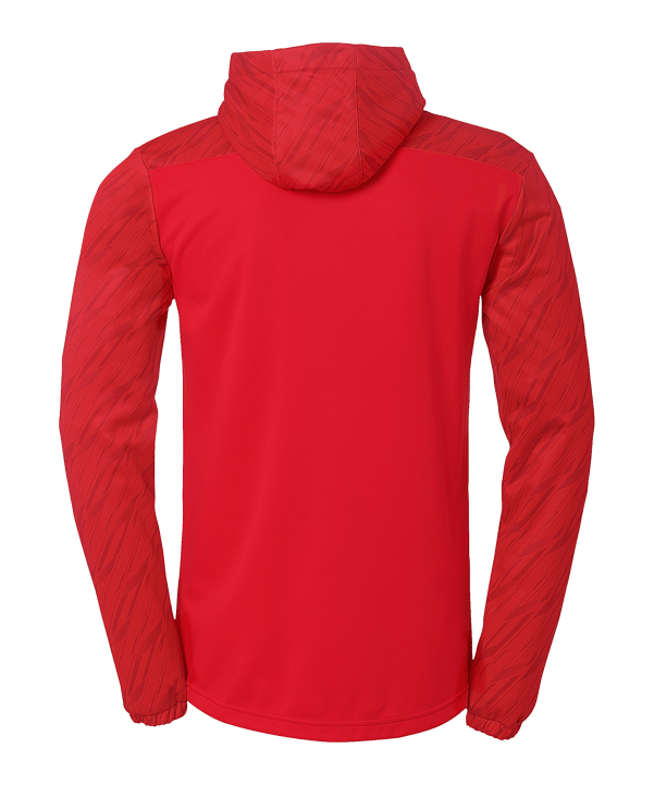 uhlsport Progessive 28 Giacca con cappuccio Bambini Rosso C60 - rosso
