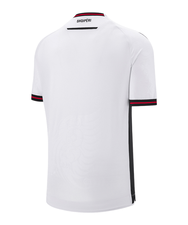 Macron FSHF Albanien Trikot Away 2025 Weiß - weiss