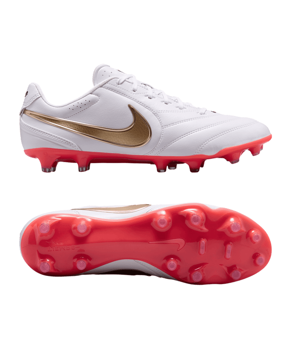 Nike Tiempo Ligera Pro FG Break'Em Bianco C102 - bianco