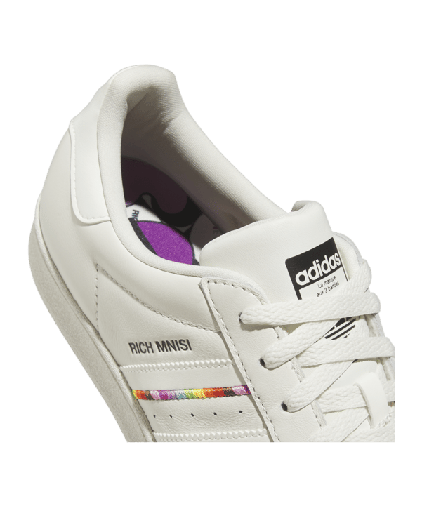 adidas Originals Superstar Pride Weiss Schwarz - weiss