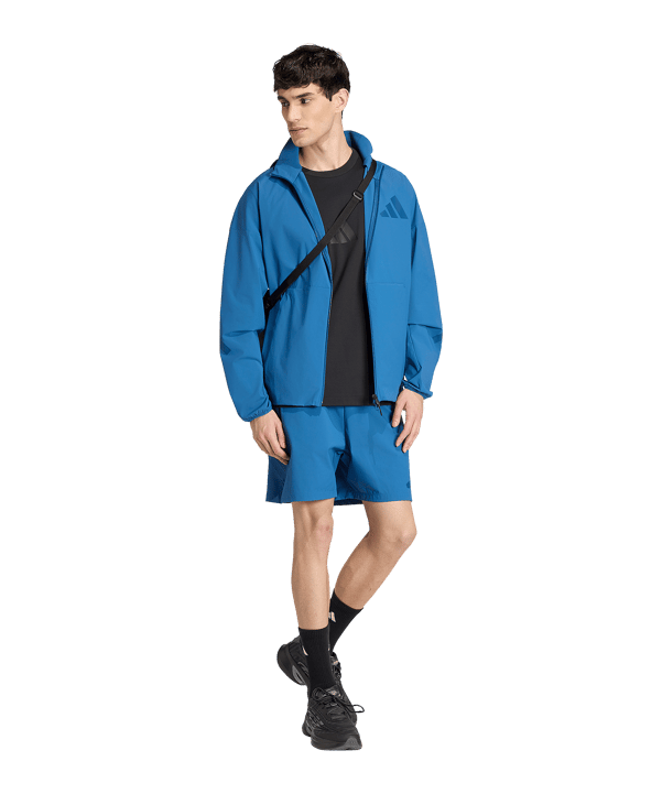 adidas Z.N.E Woven Jacke Blau - blau