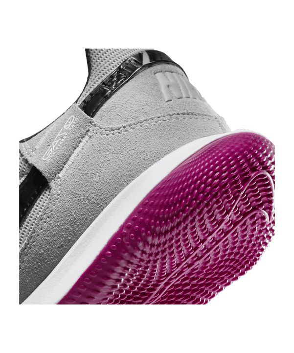 Nike Streetgato IC Halle Grau Braun Weiss F021 - grau