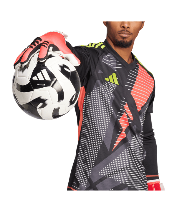 adidas Predator League Pure Victory Torwarthandschuhe Rot - rot