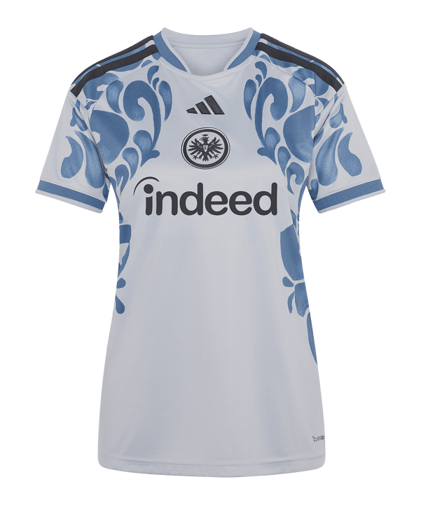 adidas Eintracht Frankfurt Maglietta 3rd 2026/2027 Donna Grigio - grigio