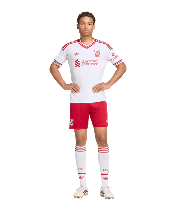 adidas FC Liverpool Short Away 2026/2027 Rot - rot