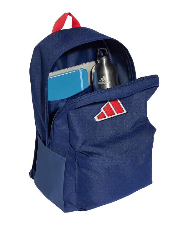 adidas Essentials Logo Zaino Blu - blu