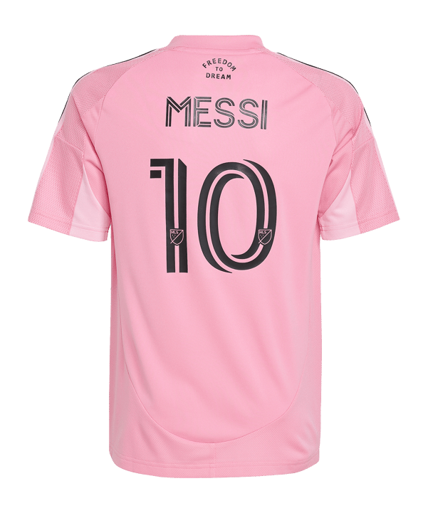adidas Inter Miami Trikot Home 2025 Mess Kids Pink - rosa