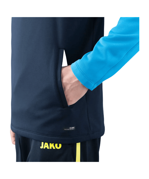 JAKO Performance Sweatshirt à capuche Enfants Bleu C908 - bleu