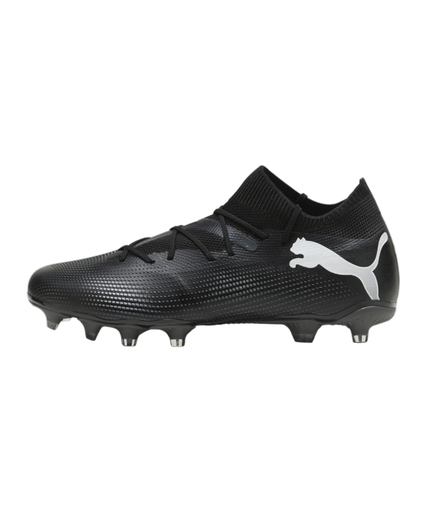 PUMA FUTURE 7 Match FG/AG Eclipse Schwarz Weiss F02 - schwarz