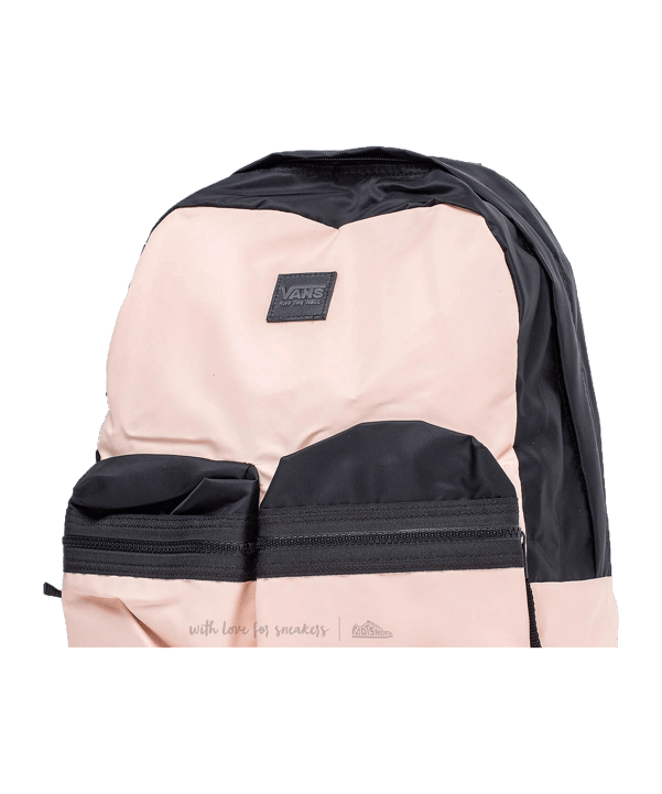 Vans Double Down Rucksack Beige Schwarz - beige