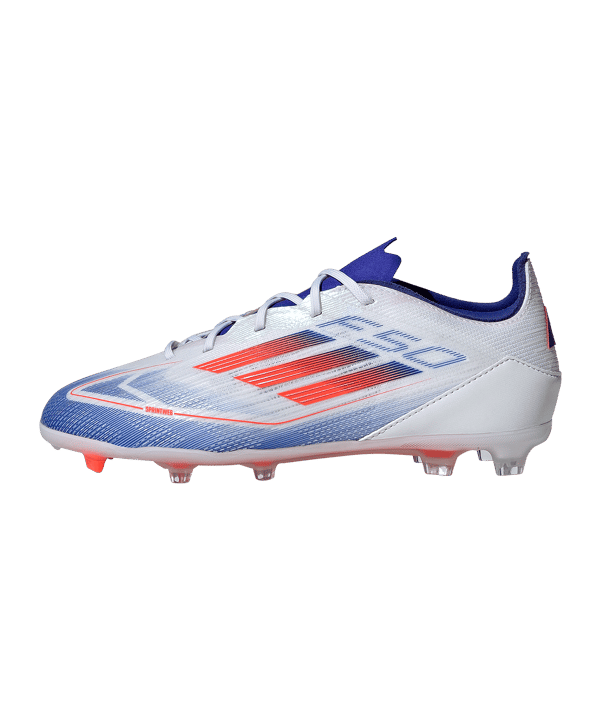 adidas F50 Elite FG Advancement Kids Weiss Rot - weiss