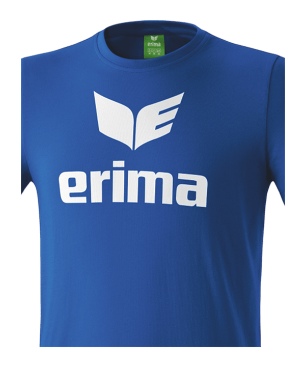 Erima Promo T-Shirt Kids Blauw Wit - blauw