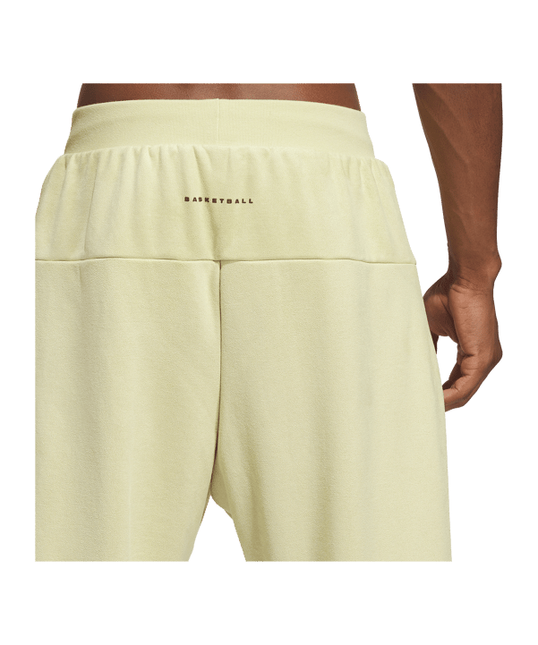 adidas Basketball Sueded Trainingshose Gold - gold