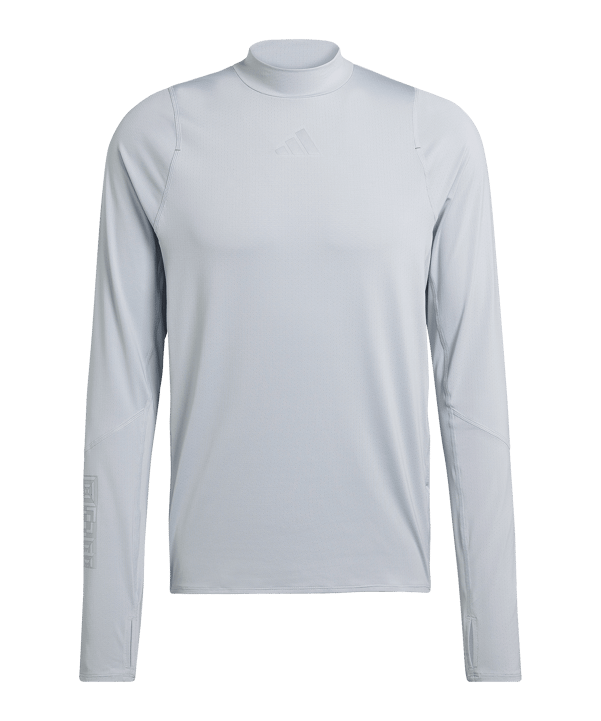 adidas Adizero Ekiden Running Longsleeve T-shirt Argento - argento