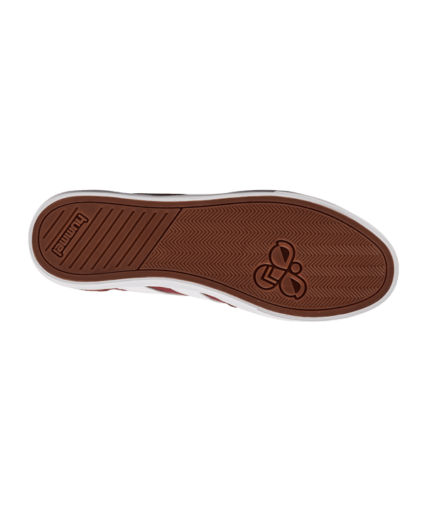 Hummel Slimmer Stadil Low Sneaker Rot F3661