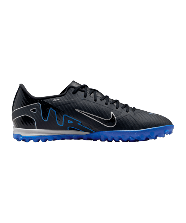 Nike Air Zoom Mercurial Vapor XV Academy TF Shadow Schwarz Silber Blau F040 - schwarz