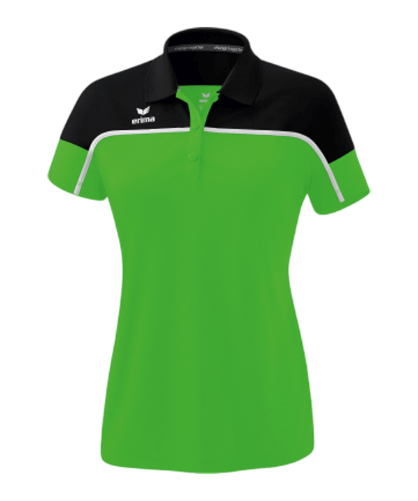 Erima Change by Poloshirt Damen Grün Schwarz - gruen