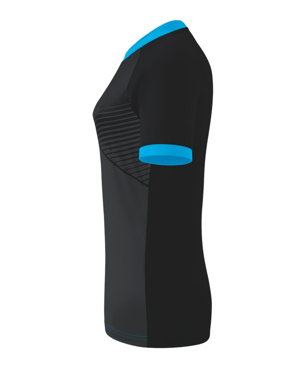 Erima Mantua Trikot Damen Schwarz Blau - schwarz