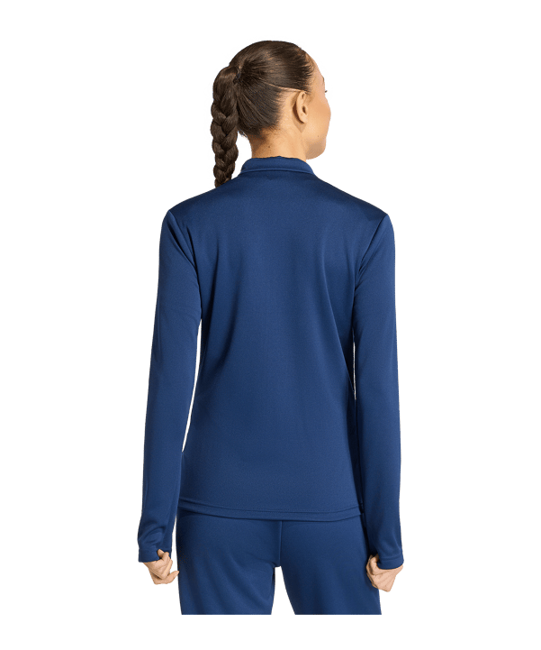 adidas Entrada 26 Trainingsjacke Damen Dunkelblau - weiss