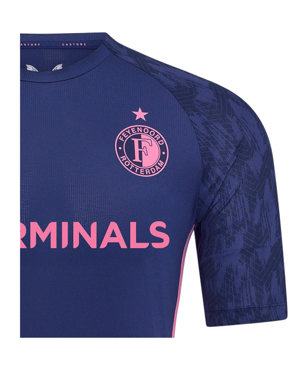 Castore Feyenoord Rotterdam Trainingsshirt Blau F163 - blau