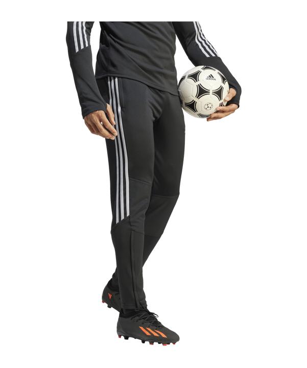 adidas Tiro 23 Club Winterized Trainingshose Schwarz - schwarz